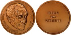 World Coins - France, Medal, Pierre Mendès France, 1985, Gorbato, , Cuivre
