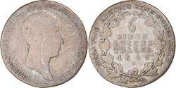 World Coins - Coin, German States, PRUSSIA, Friedrich Wilhelm III, 1/6 Thaler, 1816, Berlin