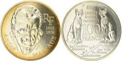 World Coins - Coin, France, André Malraux, 100 Francs, 1997, , Silver, KM:1188