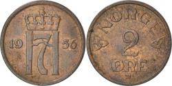 World Coins - Coin, Norway, Haakon VII, 2 Öre, 1956, , Bronze, KM:399