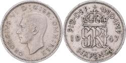 World Coins - Coin, Great Britain, 6 Pence, 1947