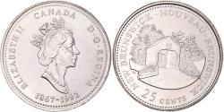 World Coins - Coin, Canada, Elizabeth II, New Brunswick, 25 Cents, 1992, Royal Canadian Mint