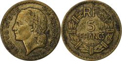 World Coins - France, 5 Francs, Lavrillier, 1946, Aluminum-Bronze, , KM:888a.2