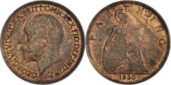 World Coins - Coin, Great Britain, Farthing, 1930