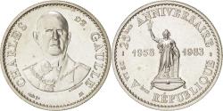 World Coins - France, Medal, French Republic 25th anniversary, History, 1983, Thiébaud