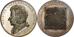 World Coins - Austria, Medal, Wolfgang Amadeus Mozart, Silver,