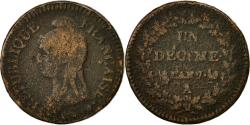 World Coins - Coin, France, Dupré, Decime, 1798, Paris, , Bronze, KM:644.1