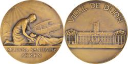 World Coins - France, Medal, Secours Sanitaire Aérien, Ville de Dijon, Aviation, Ovide