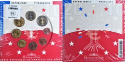 World Coins - France, Monnaie de Paris, 1 Cent to 2 Euro, 2010, Paris, BU,