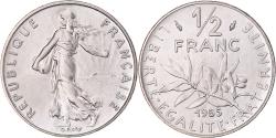 World Coins - Coin, France, Semeuse, 1/2 Franc, 1985, Paris, , Nickel, KM:931.1