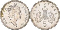 World Coins - Coin, Great Britain, Elizabeth II, 5 Pence, 1992, , Copper-nickel