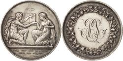 World Coins - France, Medal, Wedding medal, Religions & beliefs, 1855, Petit,