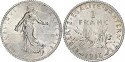 World Coins - France, Franc, Semeuse, 1915, Paris, Silver, , Gadoury:467, KM:844.1
