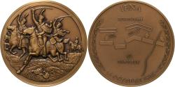 World Coins - France, Medal, Napoleon I, Bataille d'Iena, 1991, Bronze,