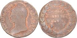 World Coins - Coin, France, Dupré, 5 Centimes, AN 8, Strasbourg, , Copper