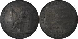 World Coins - Coin, France, 2 Sols, 1791, , Bronze, KM:Tn23, Brandon:217