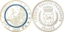 World Coins - France, Medal, Continent, Océanie, 2017, , Silver