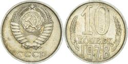 World Coins - Coin, Russia, 10 Kopeks, 1978