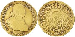 World Coins - Coin, Colombia, Charles IV, Escudo, 1807, , Gold, KM:56.1