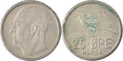World Coins - Coin, Norway, 25 Öre, 1960