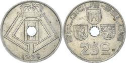 World Coins - Coin, Belgium, 25 Centimes, 1939