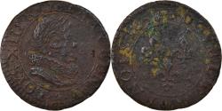 World Coins - Coin, France, Louis XIII, Double Tournois, 1628, Paris, , Copper