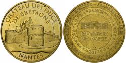 World Coins - France, Token, 44/ Château des Ducs de Bretagne, 2017, Copper-nickel Aluminium