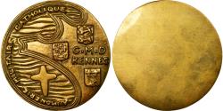 World Coins - France, Medal, Aumonerie Militaire Catholique, C.M.D Rennes, , Bronze