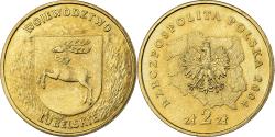 World Coins - Poland, 2 Zlote, 2004, Warsaw, Brass, , KM:486
