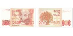 World Coins - Banknote, Spain, 200 Pesetas, 1980, 1980-09-16, KM:156, UNC(65-70)