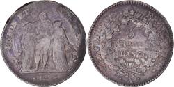 World Coins - Coin, France, Union et Force, 5 Francs, AN 7, Paris, , Silver