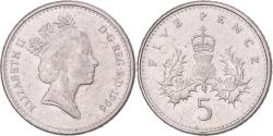 World Coins - Coin, Great Britain, 5 Pence, 1996
