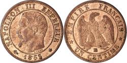 World Coins - Coin, France, Napoleon III, Napoléon III, Centime, 1855, Strasbourg,