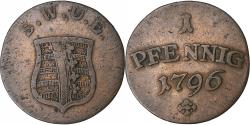 World Coins - German States, SAXE-WEIMAR-EISENACH, Karl August, Pfennig, 1796, Eisenach