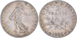 World Coins - Coin, France, Semeuse, 2 Francs, 1908, Paris, , Silver, KM:845.1