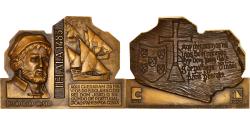 World Coins - Portugal, Medal, Diogo Cao, History, 1991, Machado, , Bronze