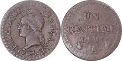 World Coins - Coin, France, Dupré, Centime, AN 7, Paris, , Bronze, KM:646