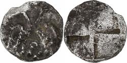 Ancient Coins - Macedonia, Hemiobol, ca. 480-470 BC, Eion, Silver, , HGC:3-522var