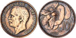 World Coins - Coin, Italy, 10 Centesimi, 1921