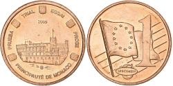 World Coins - Monaco, Medal, 1 C, Essai Trial, 2005, Copper,