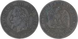 World Coins - Coin, France, Napoleon III, Napoléon III, 2 Centimes, 1862, Bordeaux