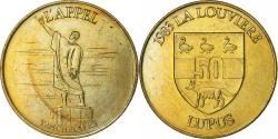 World Coins - Belgium, Token, 50 Lupus, 1983, Brass plated steel,