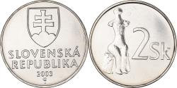 World Coins - Coin, Slovakia, Koruna, 2006, , Bronze Plated Steel, KM:12