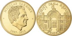 World Coins - France, Medal, Nicolas Sarkozy, Président de la République, Utrecht
