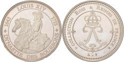 World Coins - France, Medal, Louis XIV, Dynastie des Bourbons, Copper-nickel,