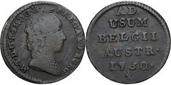 World Coins - Coin, Austrian Netherlands, Maria Theresa, Liard, Oord, 1750, Bruges,
