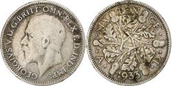 World Coins - United Kingdom, George V, 6 Pence, 1933, London, Silver, , KM:832