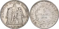 World Coins - Coin, France, Hercule, 5 Francs, 1876, Paris, , Silver, KM:820.1