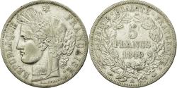 World Coins - Coin, France, Cérès, 5 Francs, 1849, Paris, , Silver, KM:761.1