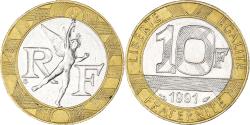 World Coins - Coin, France, Génie, 10 Francs, 1991, , Bi-Metallic, KM:964.1